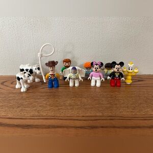 LEGO DUPLO Mini Figures Disney Buzz Woody Mickey Minnie Lumiere Men Boys